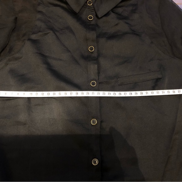 Dynamite Elegant Black Sheer Women's Top Size XS - Picture 8 of 8